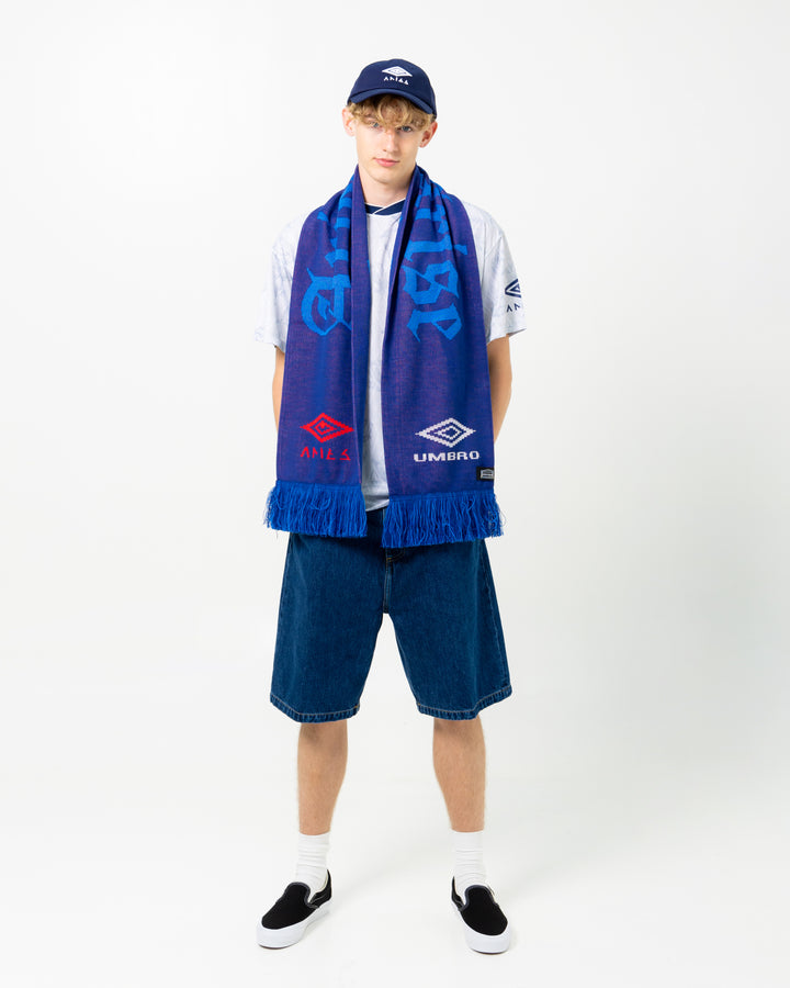 Aries x Umbro Rose Scarf | Blue