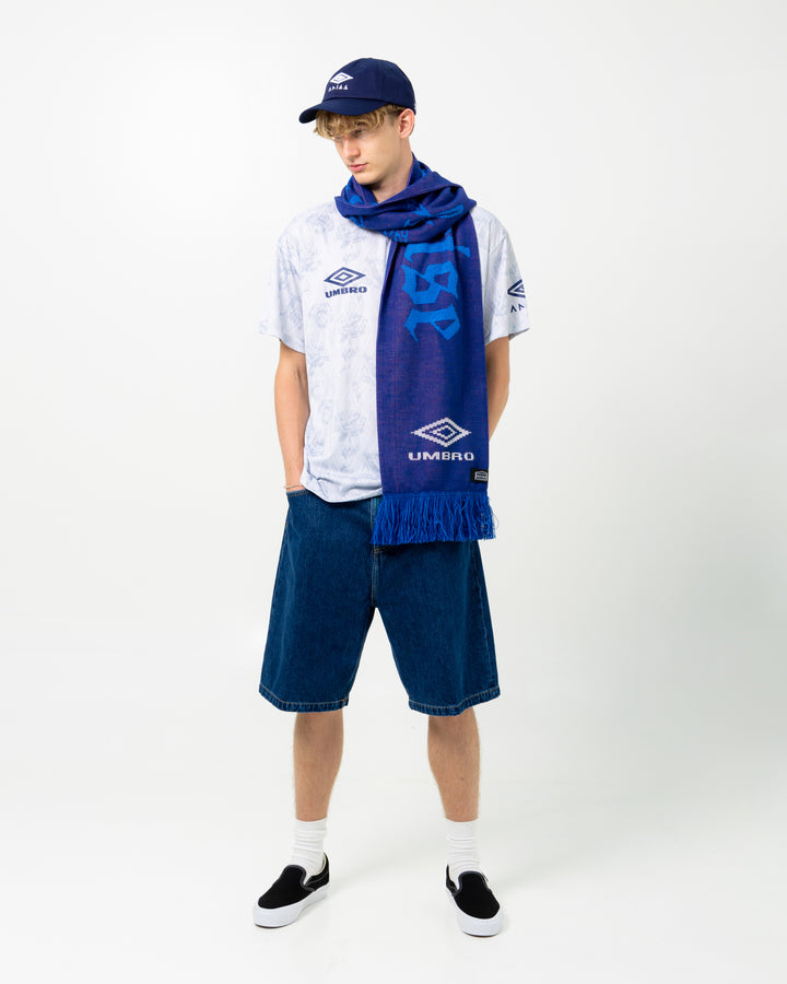 Aries x Umbro Rose Scarf | Blue