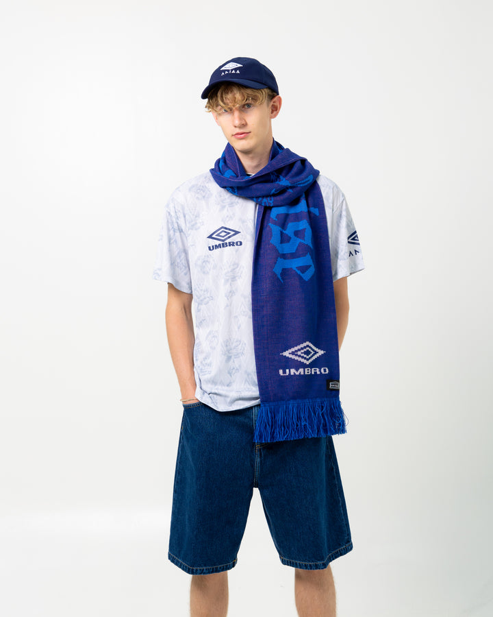 Aries x Umbro Rose Scarf | Blue