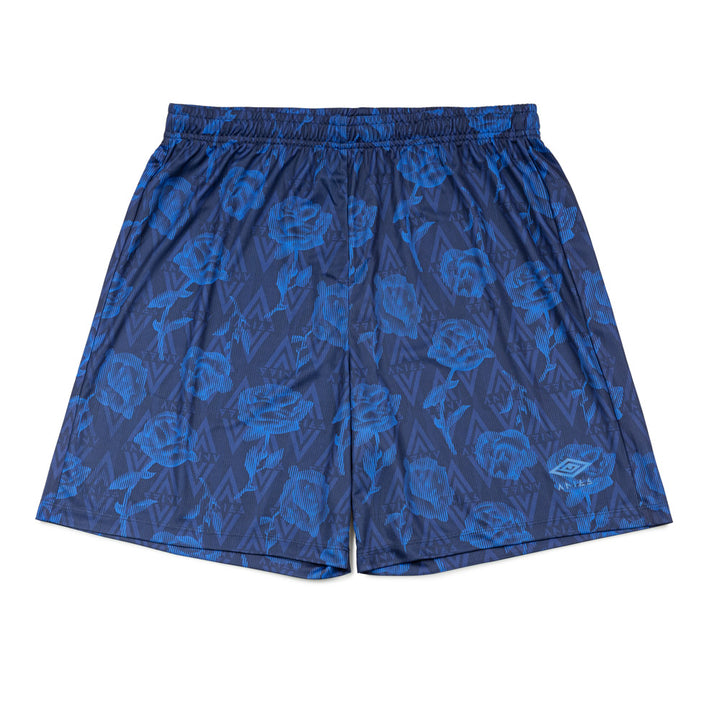 Aries x Umbro Roses Football Shorts | Blue