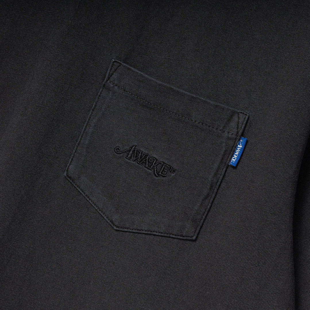 Classic Logo Pocket Tee | Black