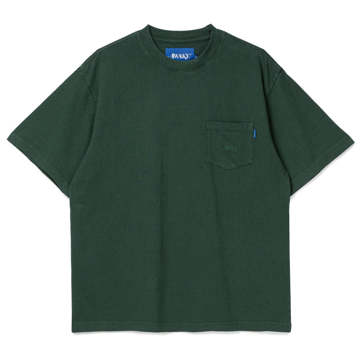 Classic Logo Pocket Tee | Green
