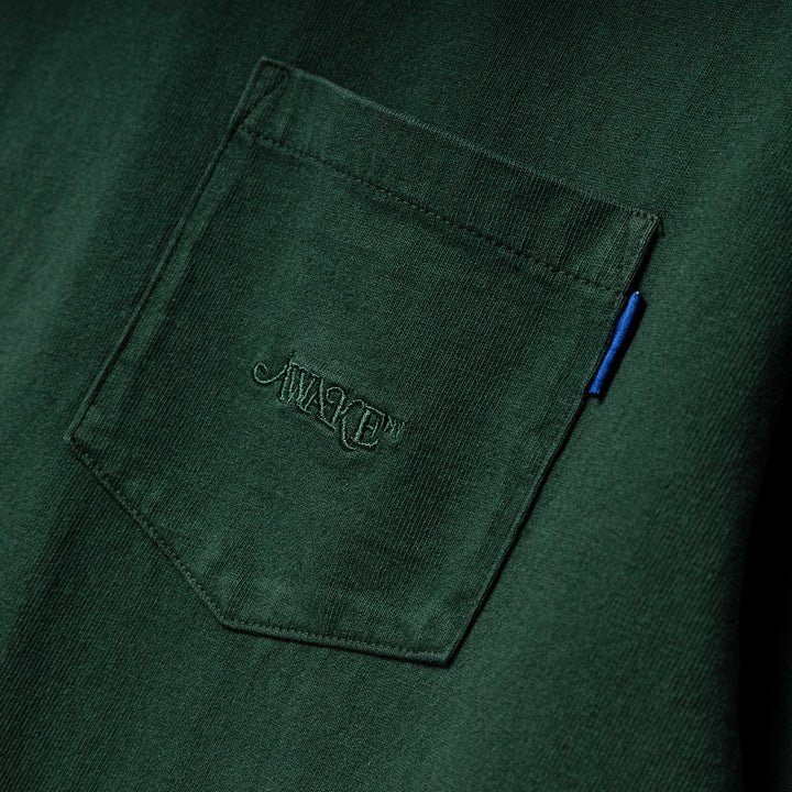 Classic Logo Pocket Tee | Green