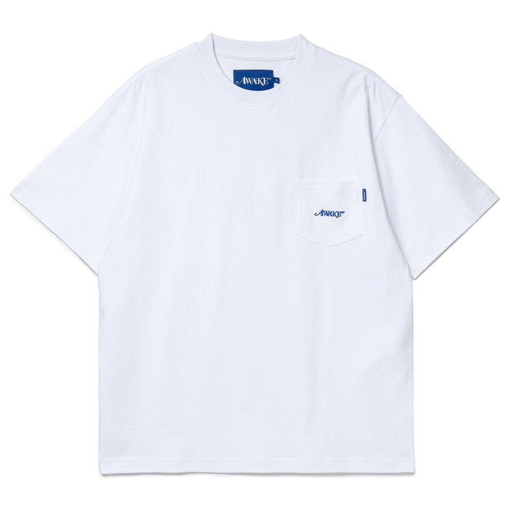 Classic Logo Pocket Tee | White
