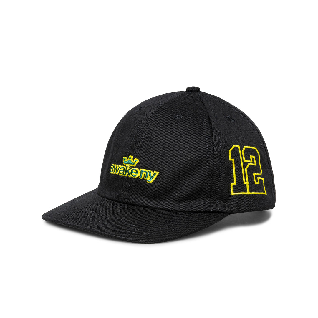 Crown Dad Hat | Black