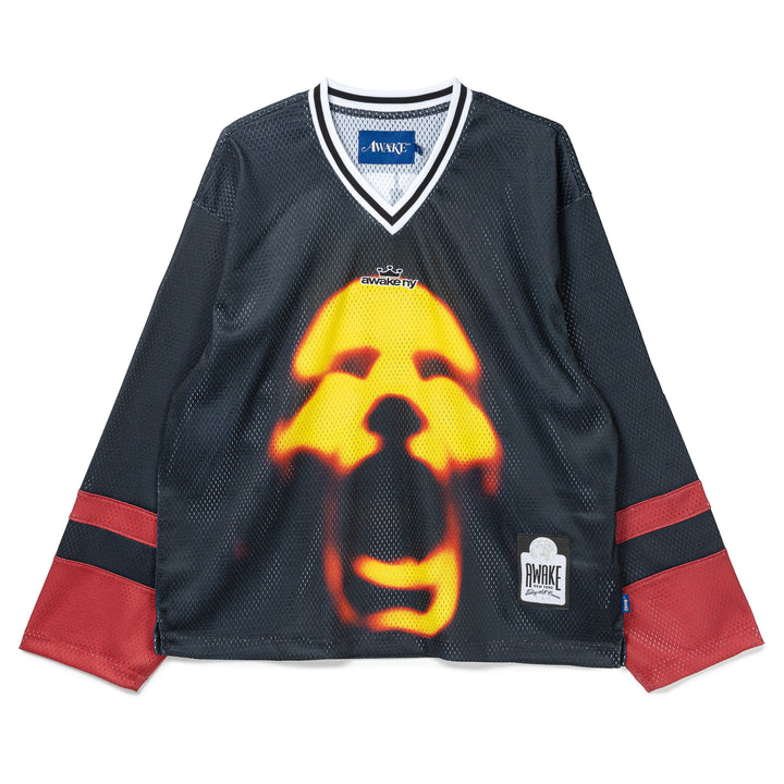Crown Logo Hockey Jersey | Black