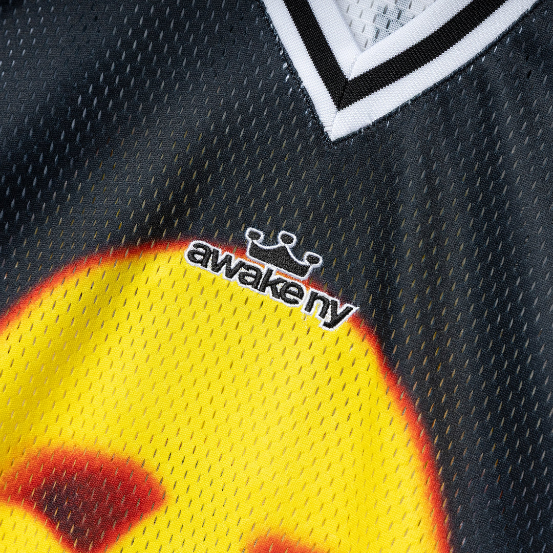 Crown Logo Hockey Jersey | Black