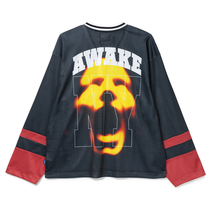 Crown Logo Hockey Jersey | Black