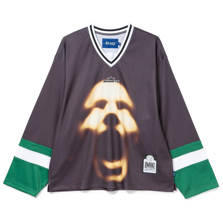 Crown Logo Hockey Jersey | Brown