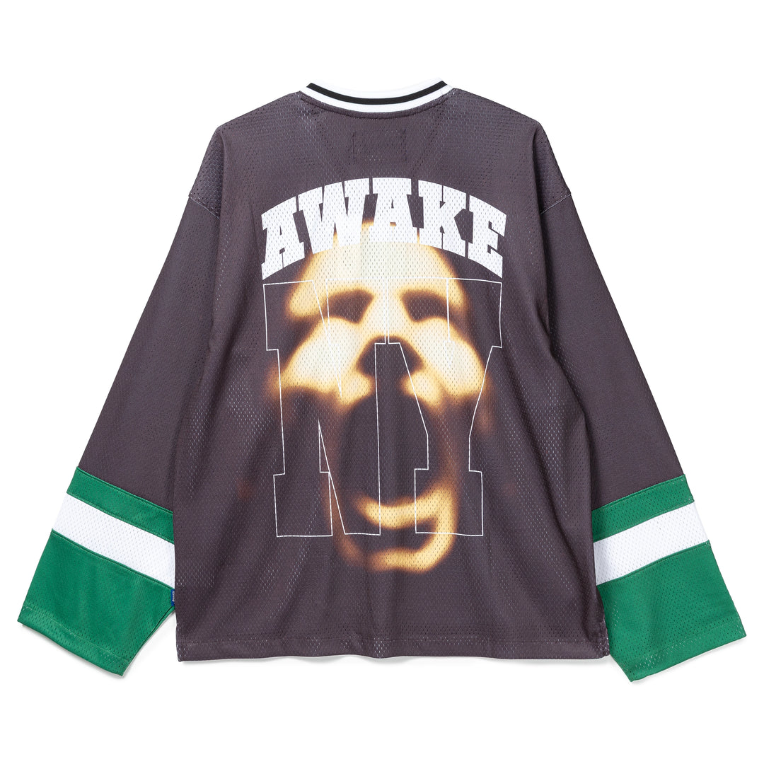 Crown Logo Hockey Jersey | Brown