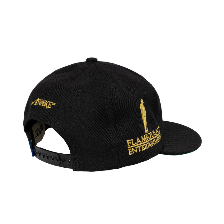 Flamboyant Ent 6 Panel Snapback | Black