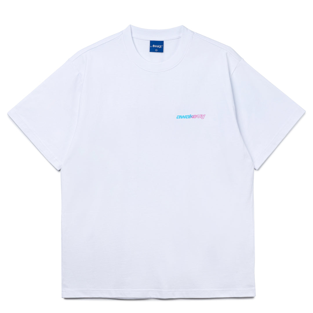 Gradient Sport Tee | White