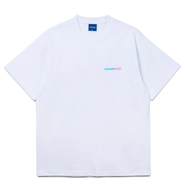 Gradient Sport Tee | White