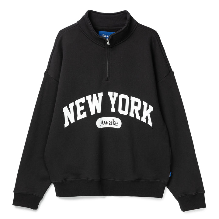 New York Arch Quarter Zip | Black