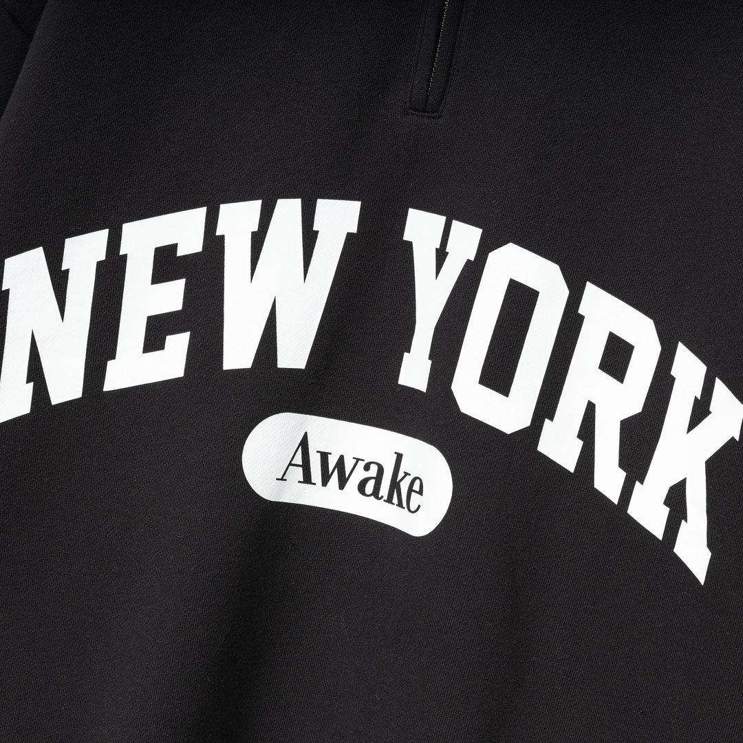 New York Arch Quarter Zip | Black