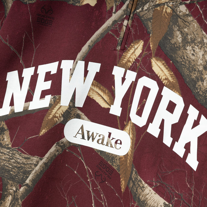 New York Arch Quarter Zip | Red