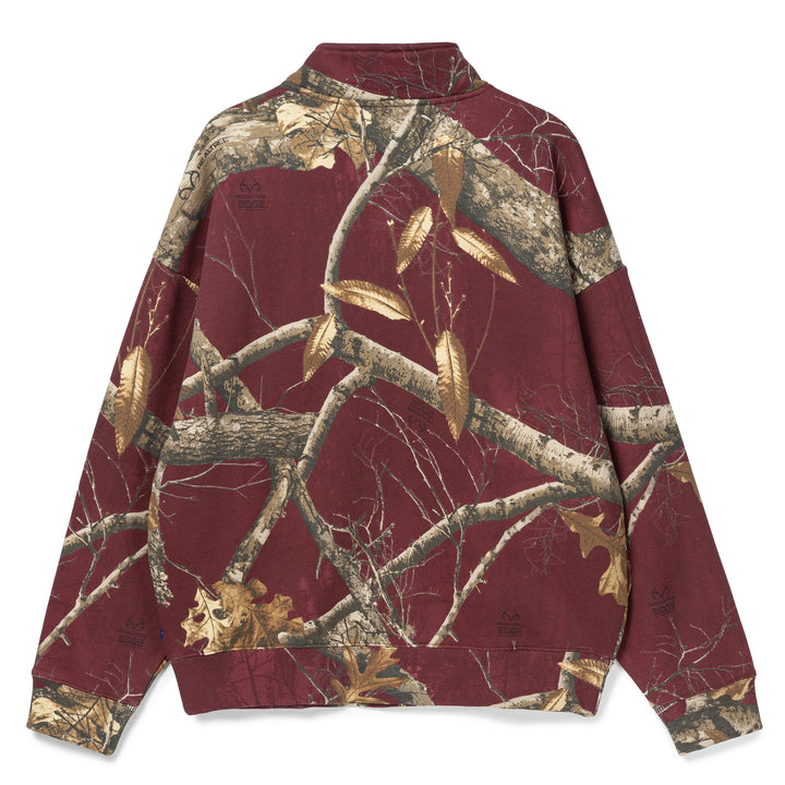 New York Arch Quarter Zip | Red