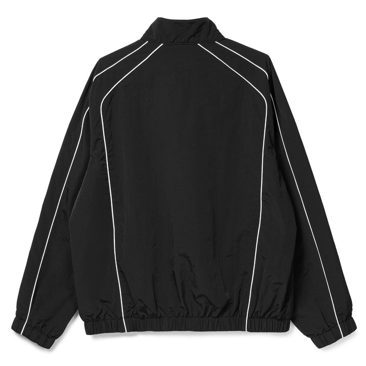 Quarter Zip Track Jacket | Black