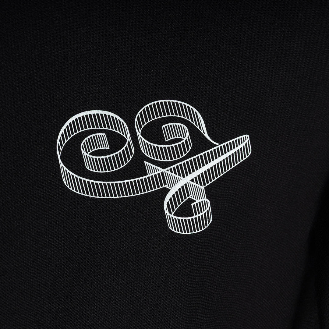 Script Tee | Black