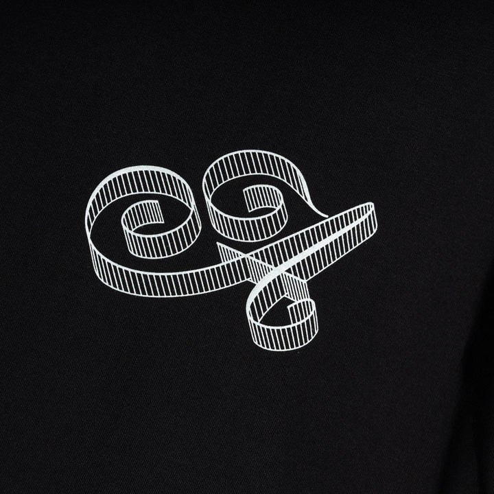 Script Tee | Black