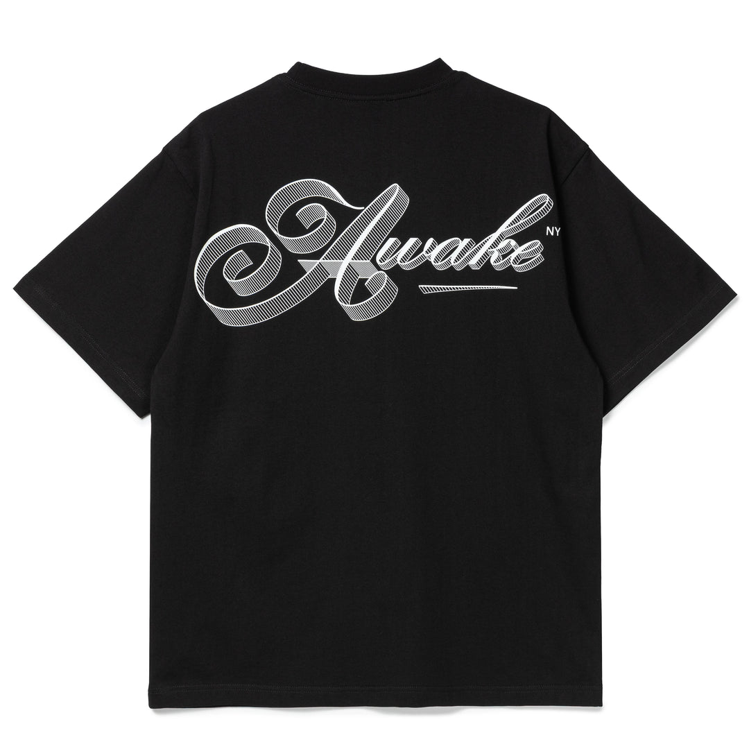 Script Tee | Black
