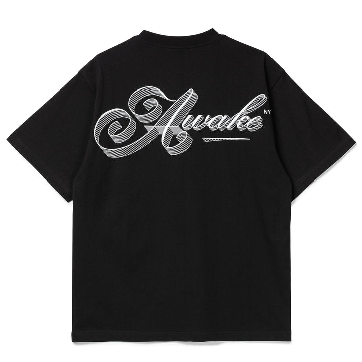 Script Tee | Black