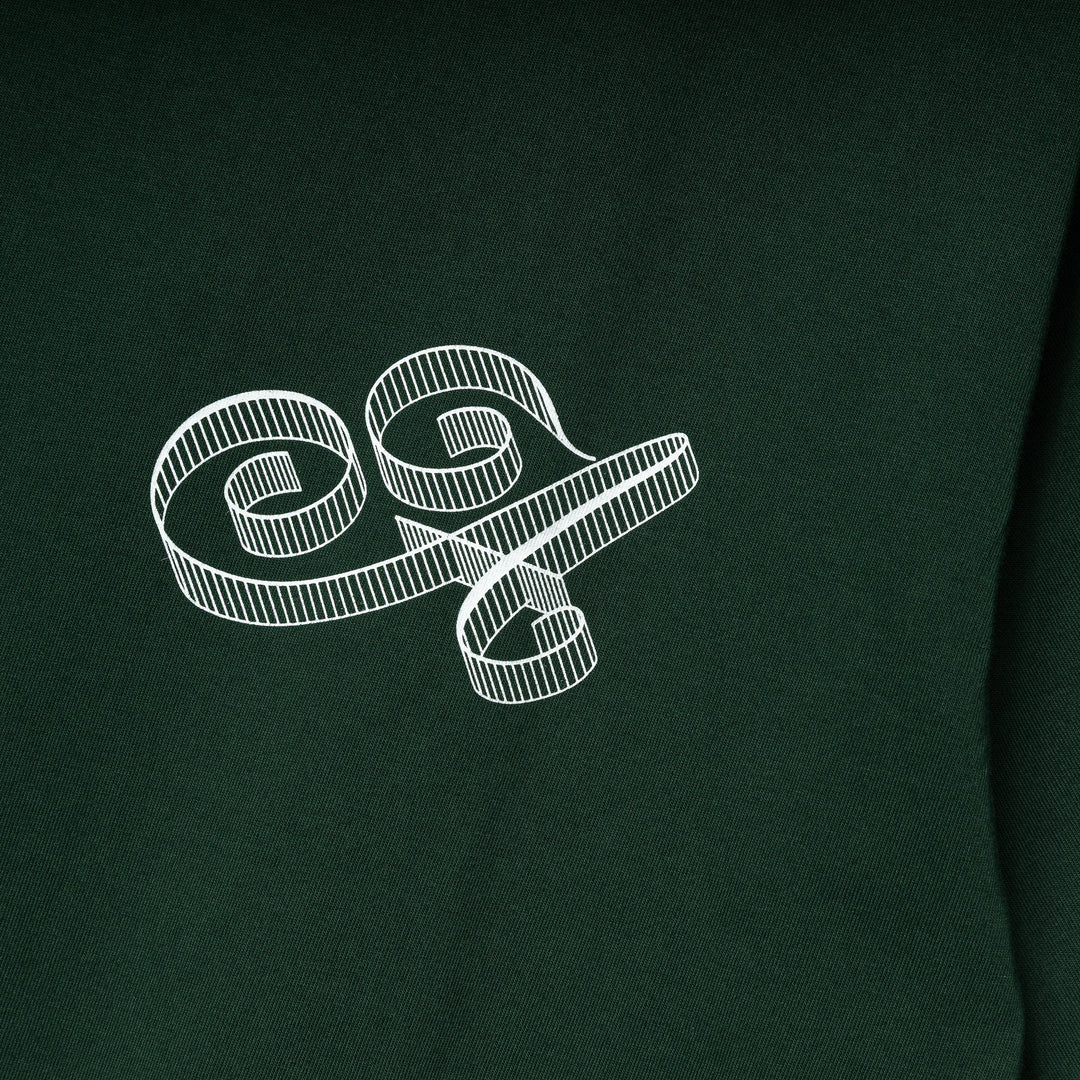 Script Tee | Green