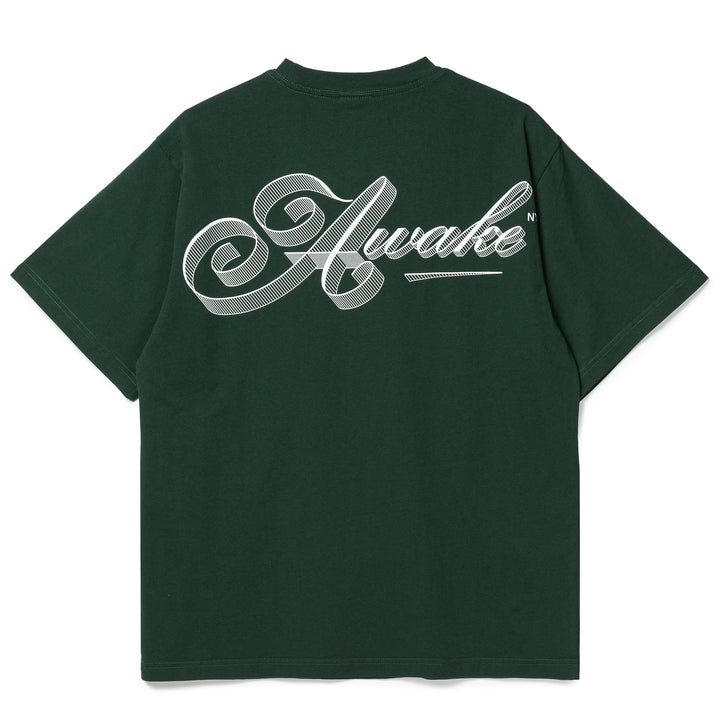 Script Tee | Green