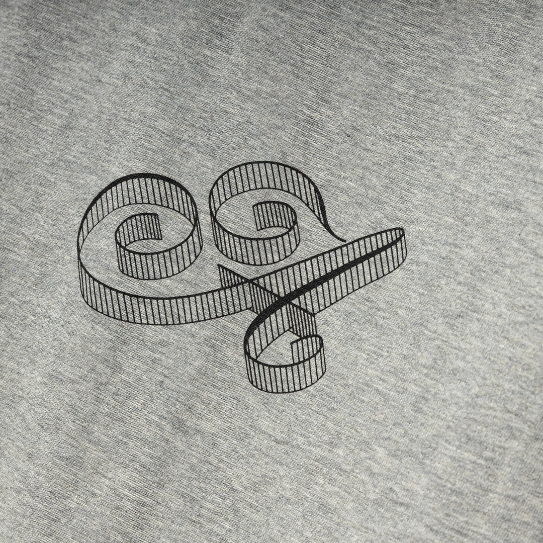 Script Tee | Grey