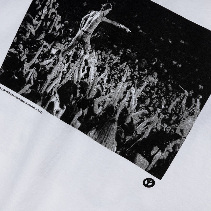 Babylon x Iggy Pop Crowd Tee | White