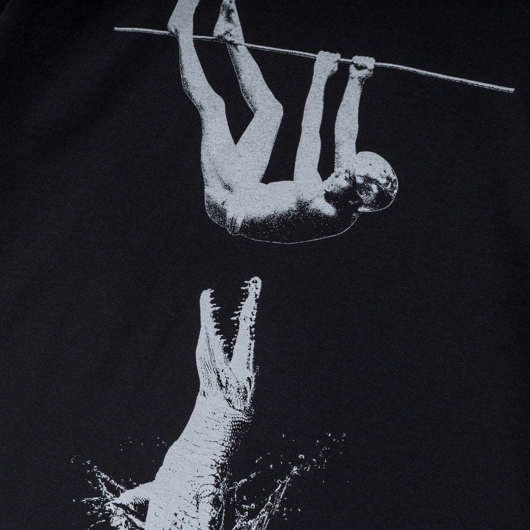 Babylon x Jackass Alligator Tightrope Tee | Black