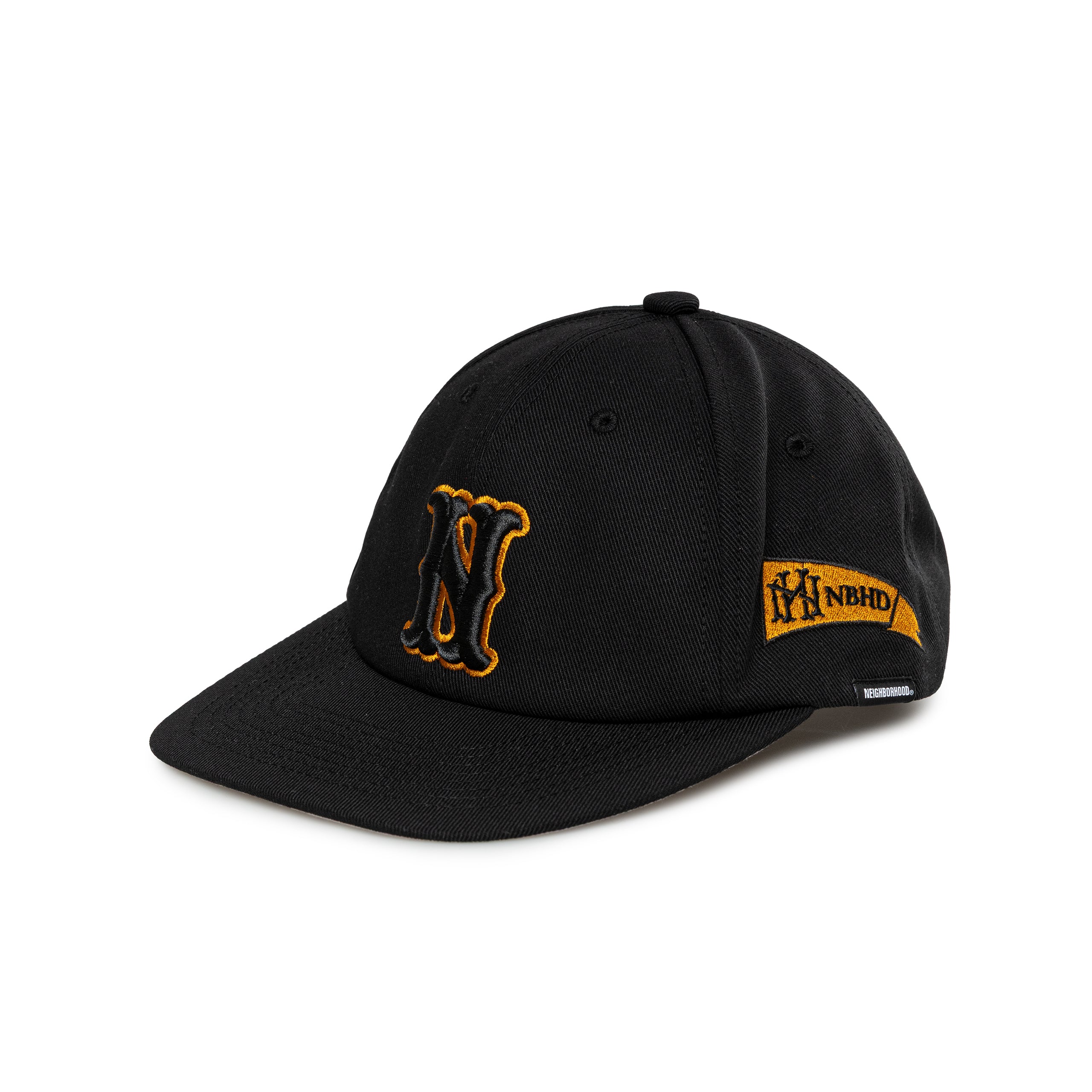 k*6様 NEIGHBORHOOD BASEBALL CAP ブラック×ゴールド Neighborhood Baseball Cap | Black Gold