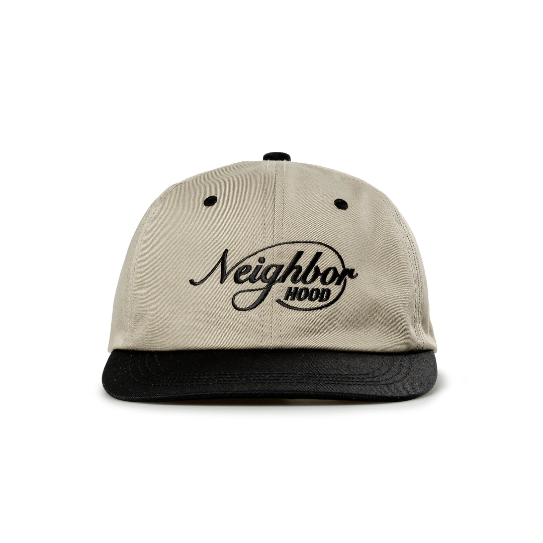 Neighborhood Bicolor Dad Cap | Black Neighborhood Bicolor Dad Cap | Black