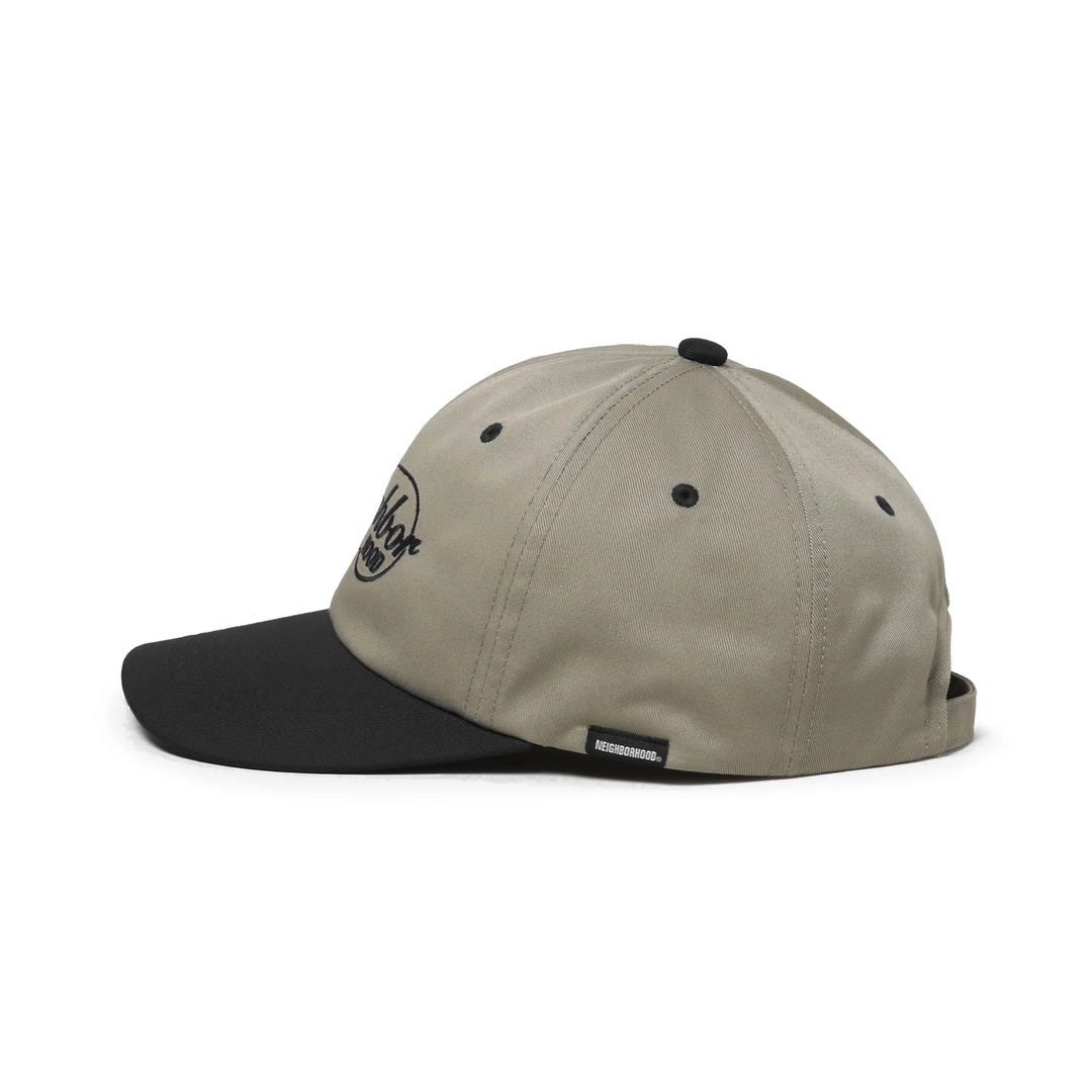 Bicolor Dad Cap | Black