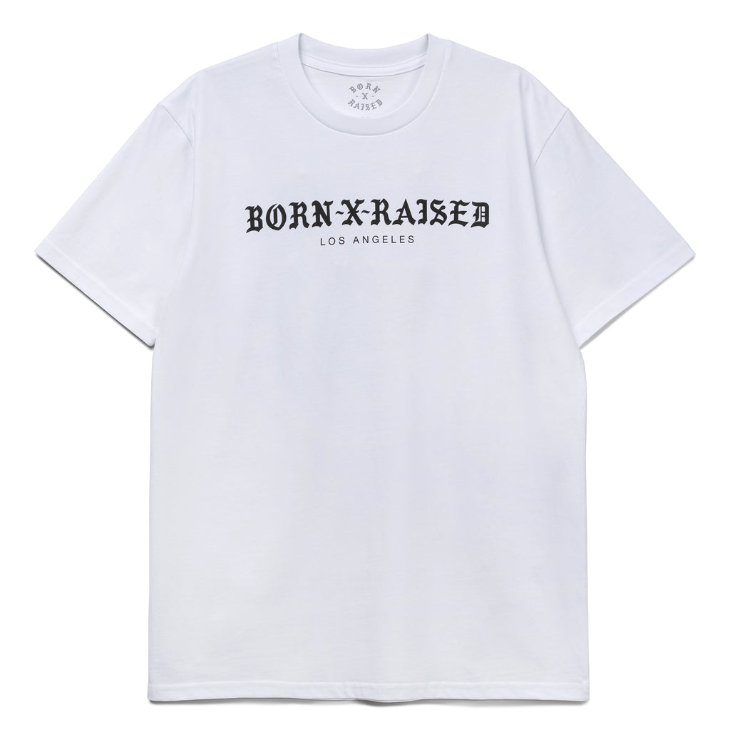 Born x Raised BXR Standard LA Tee | White