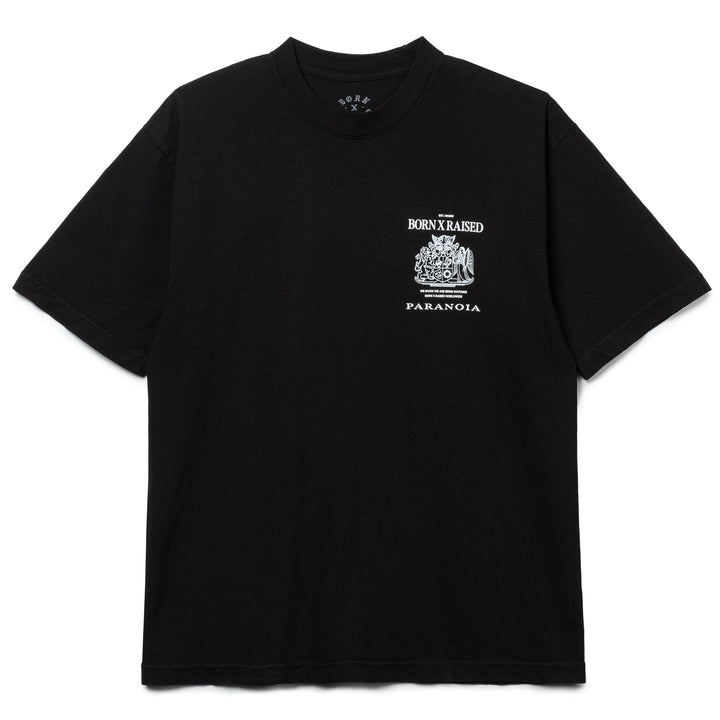 Paranoia Crest Tee | Black