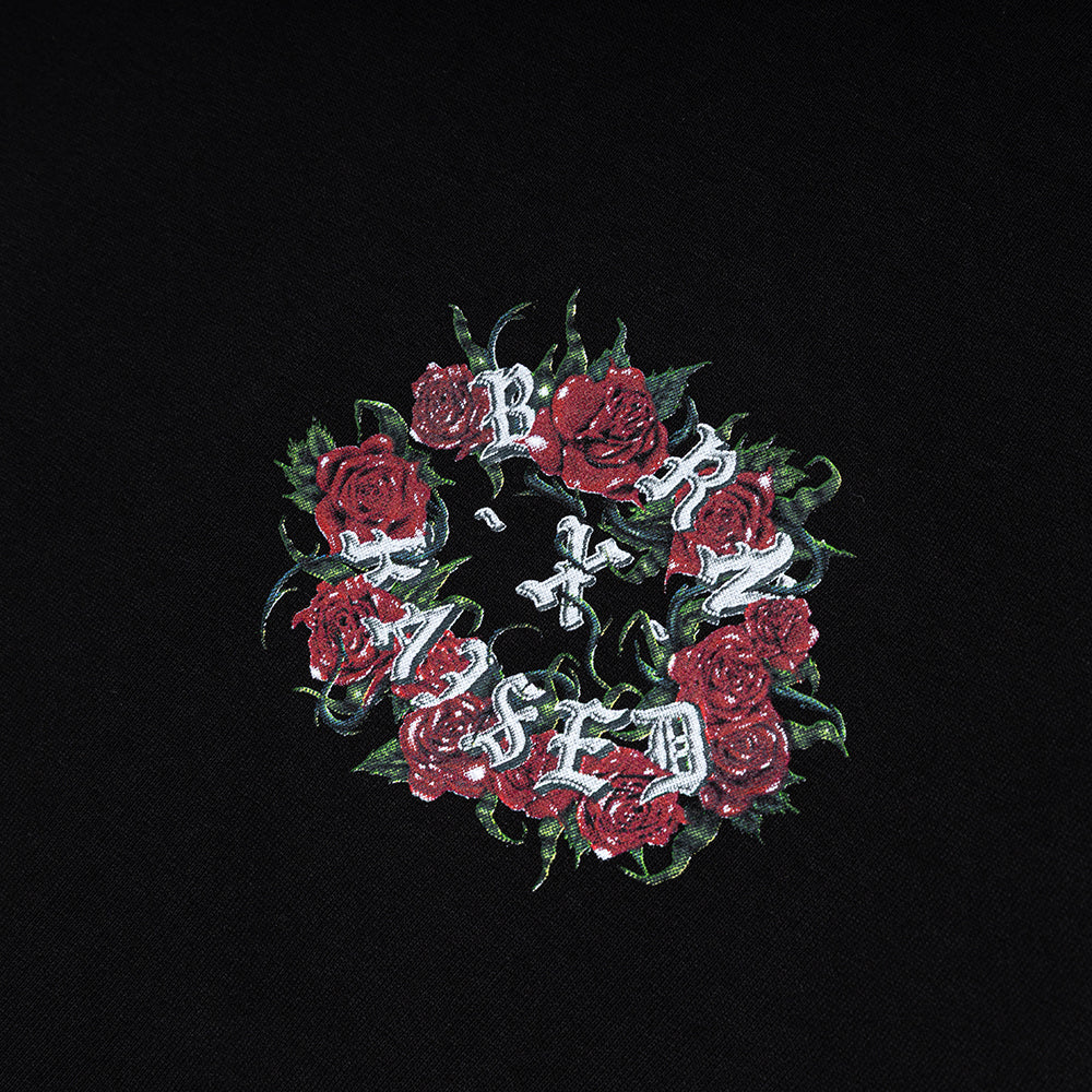 Roses Rocker Tee | Black
