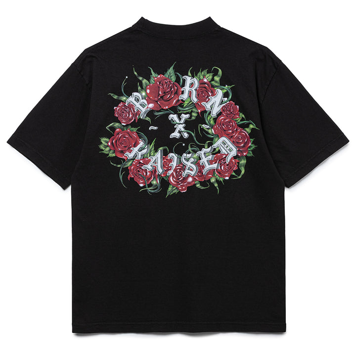 Roses Rocker Tee | Black