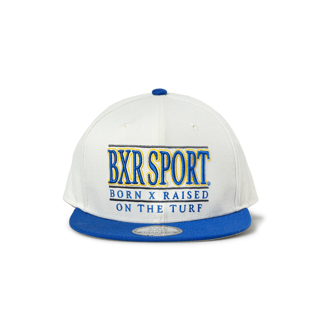 University Snapback | Cream Blue