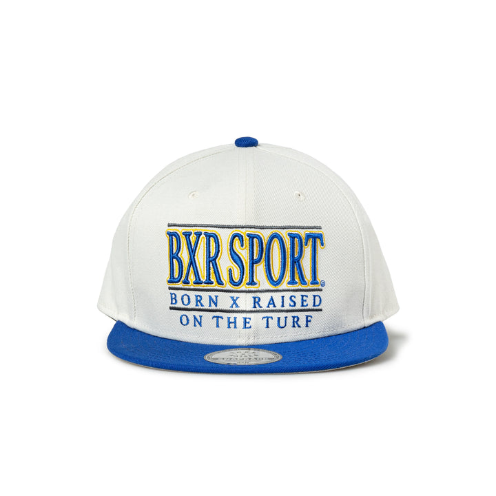 University Snapback | Cream Blue