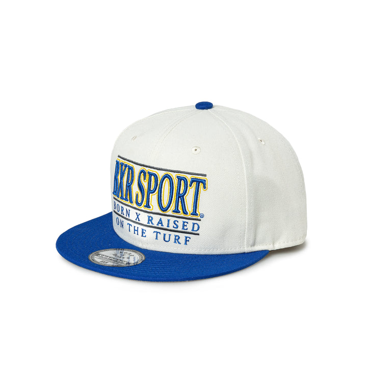 University Snapback | Cream Blue