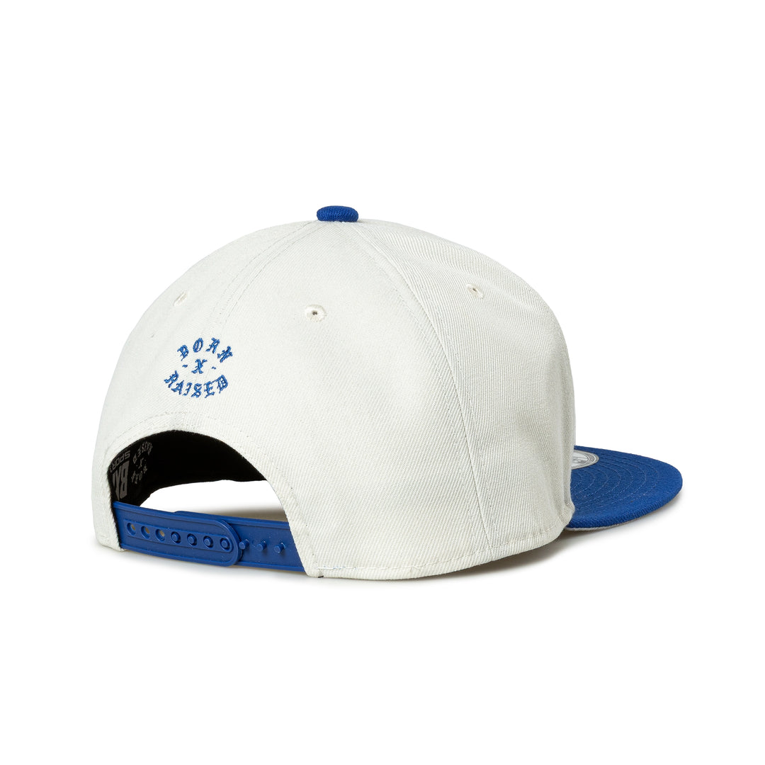 University Snapback | Cream Blue
