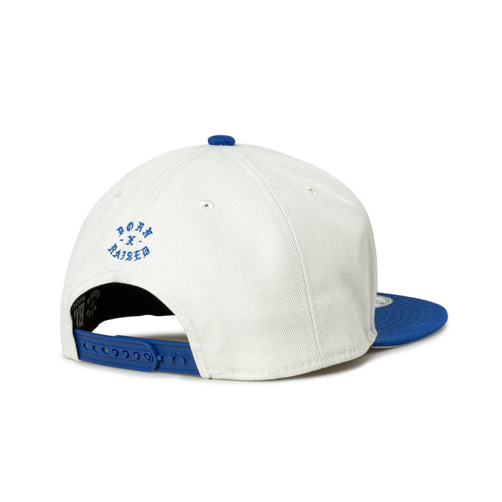 University Snapback | Cream Blue