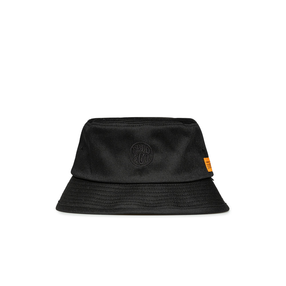Embroidery Bucket Hat | Black