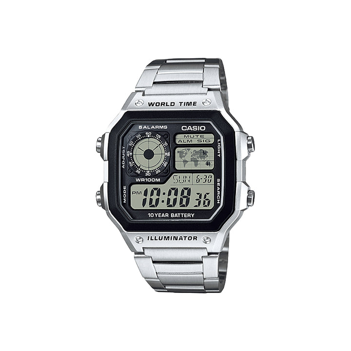 CASIO Digital AE-1200WHD-1AV | Silver