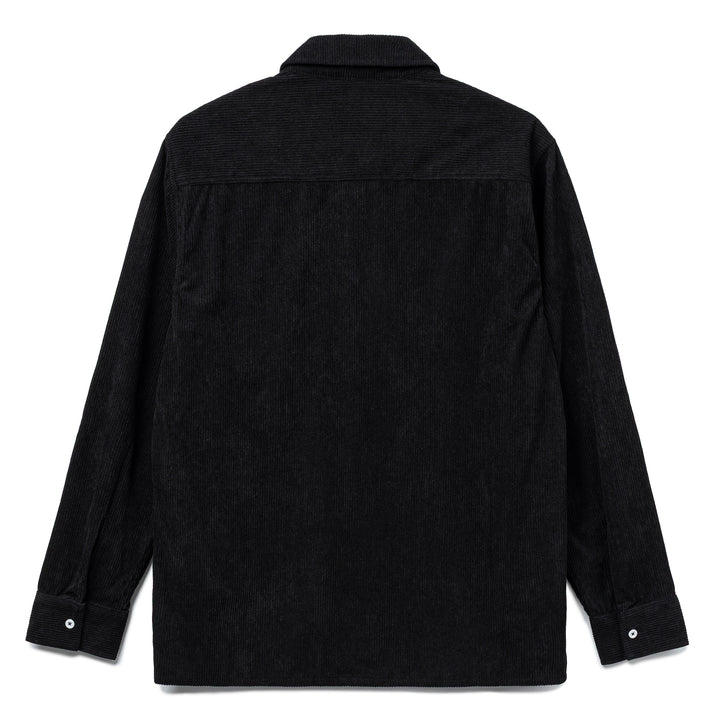 Corduroy L/S Shirt | Black