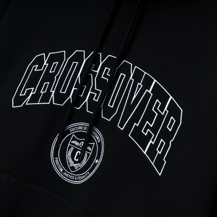 CROSSOVER "Culture of Resistance" Pullover Hoodie | Black