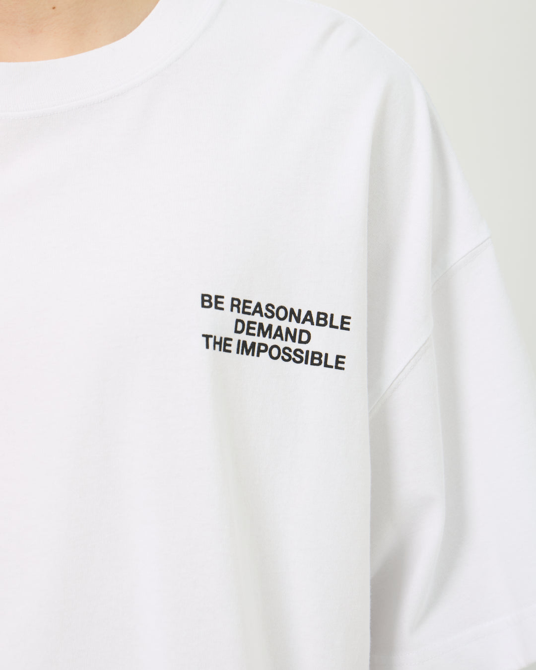 Demand The Impossible Tee | White