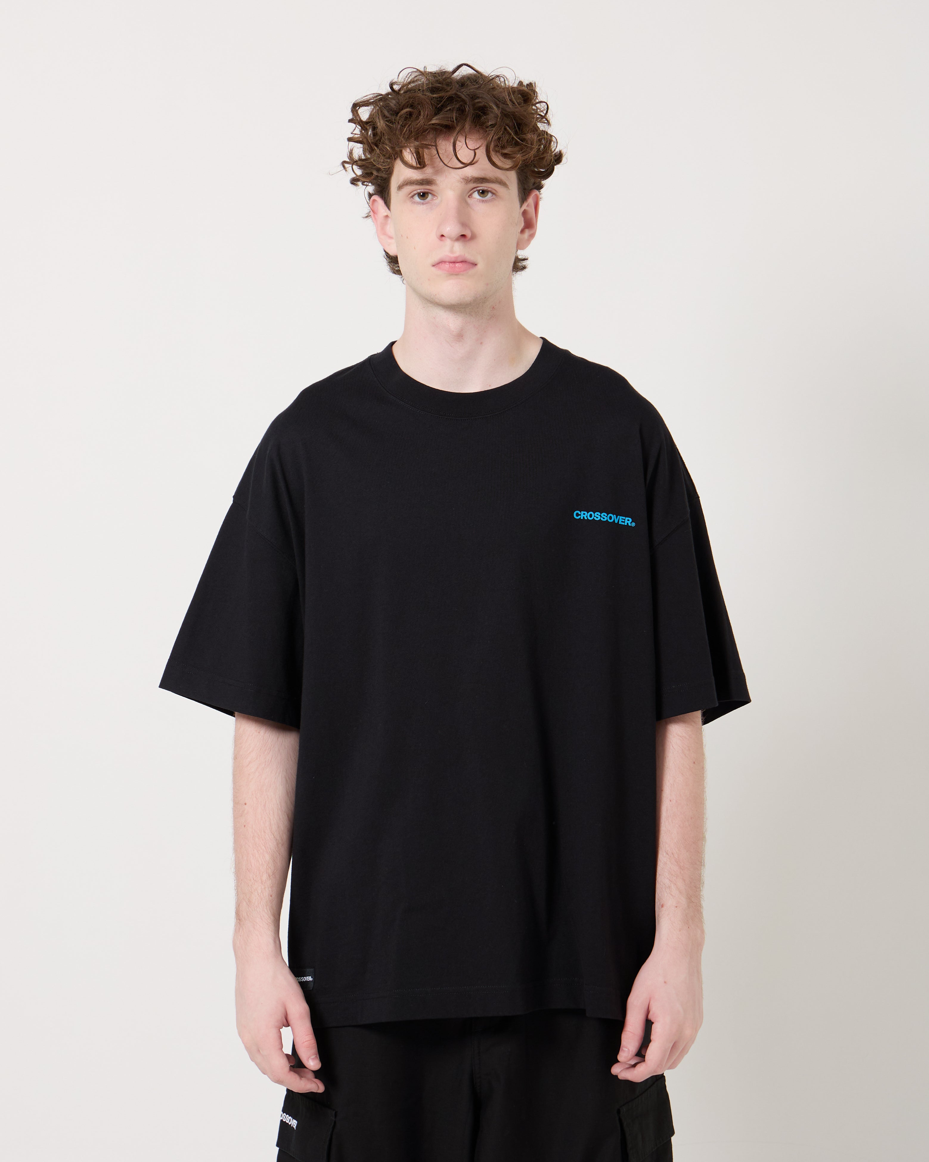 CROSSOVER Neighbourhood Strike Tee | Black