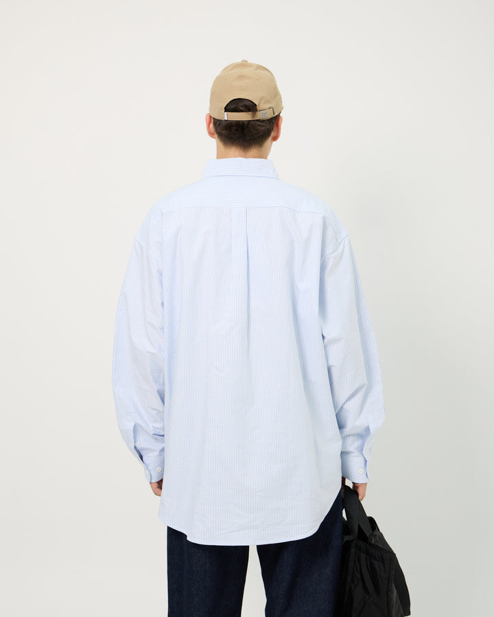 Spec 01 L/S Shirt | White Blue